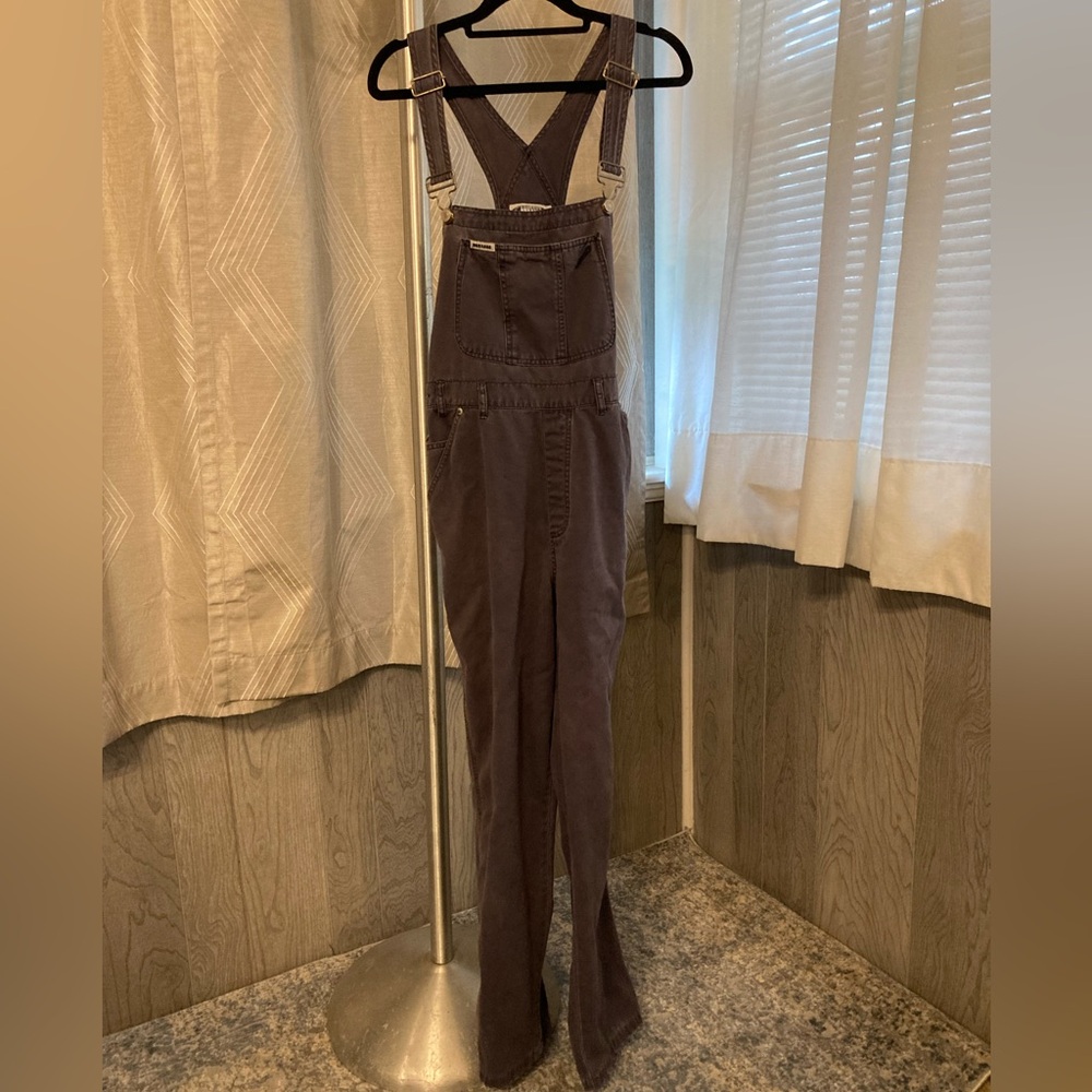 Greyish overalls